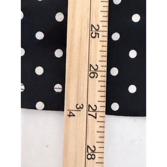 Lauren Ralph Lauren Polka Dot Surplice Top 3X Faux Wrap Long Sleeve Career NWT - Picture 11 of 13
